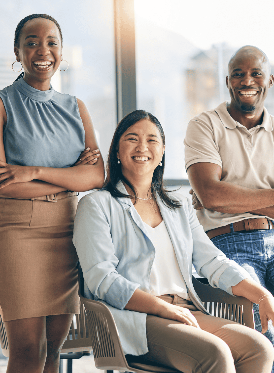 Partners Hero People in an office