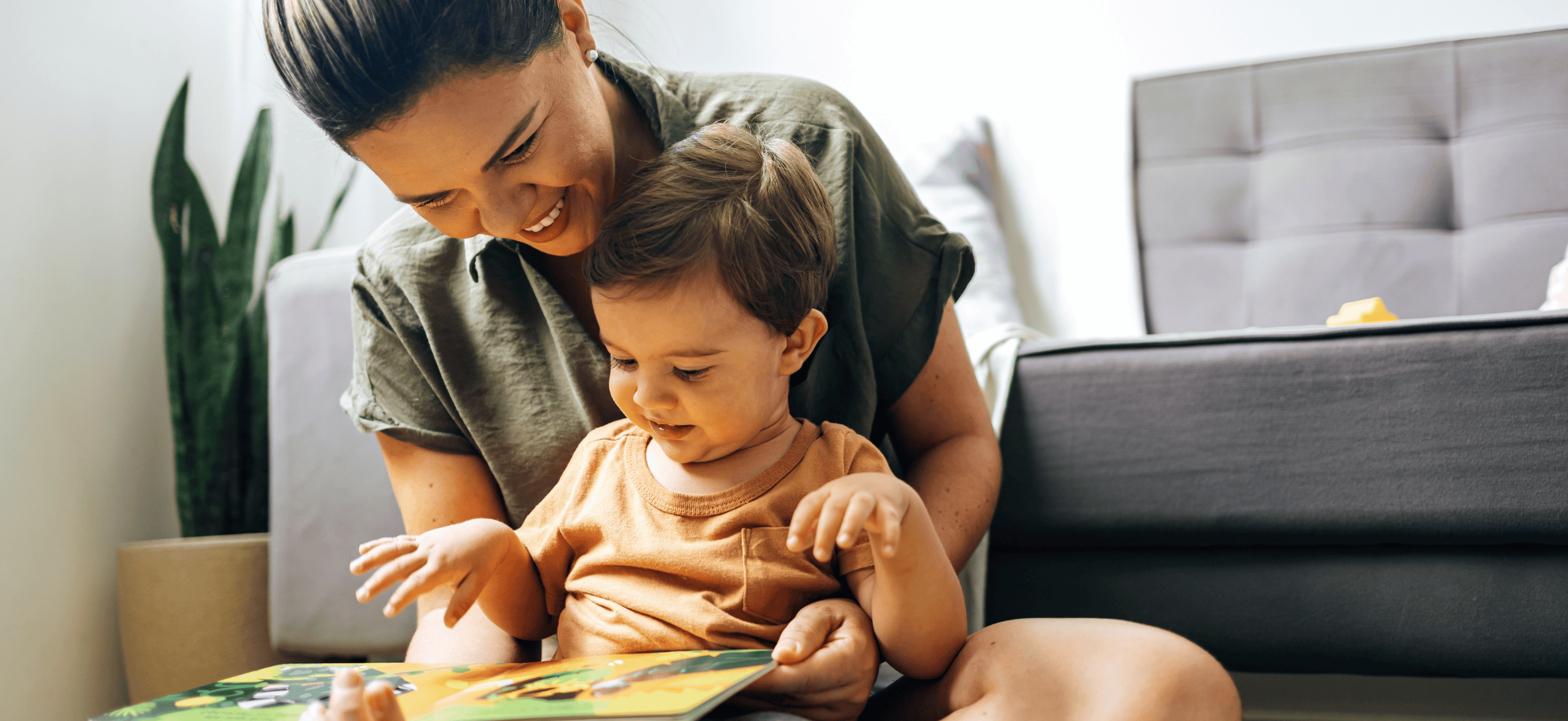 Savings Overview Statistics Parent playing with kid
