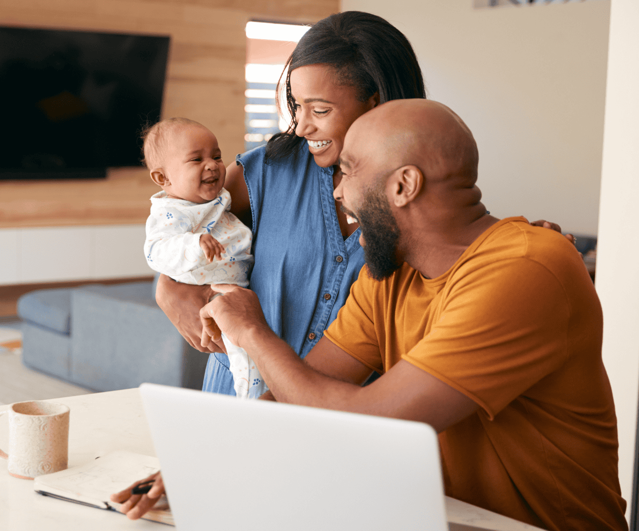 U.Plan Hero Parents and baby